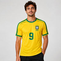 Camisa Brasil Ronaldo #9