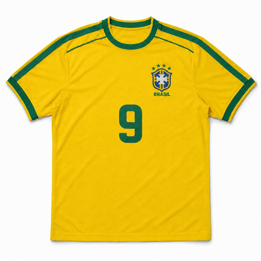 Camisa Brasil Ronaldo #9