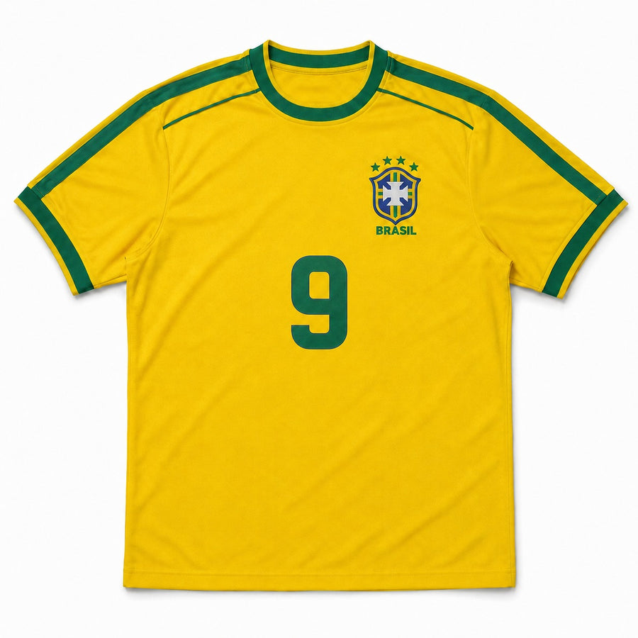 Camisa Brasil Ronaldo #9